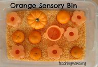 Orange Sensory Bin