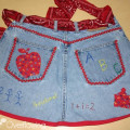 Blue Jean Teaching Apron