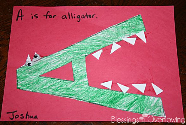 A is for Alligator
