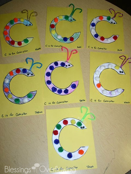 Letter C is for Caterpillar 2