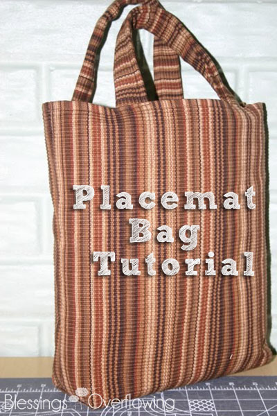 Placemat Bag
