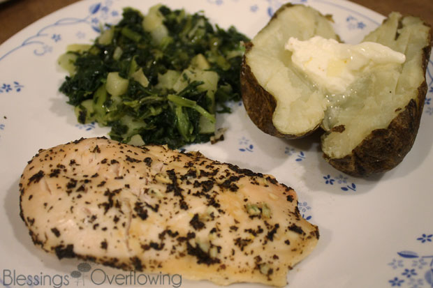 Our Family's Favorite Meals - Lemon Garlic Chicken