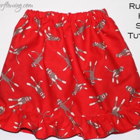 ruffled hem skirt 1 ruffled hem skirt 1