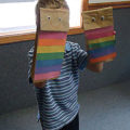 Joseph and the Coat of Many Colors Paper Bag Puppet