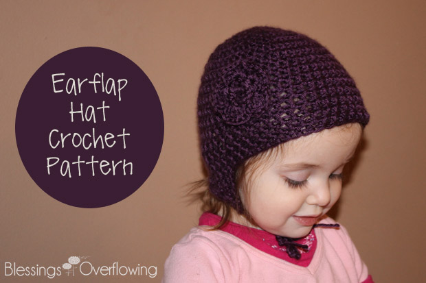 Earflap Hat Crochet Pattern