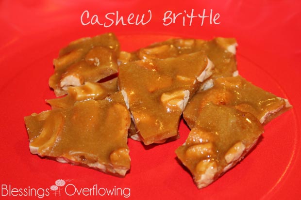 Cashew Brittle Recipe