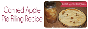 Canned Apple Pie Filling