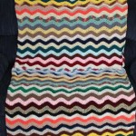 Neat Ripple Afghan