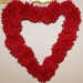 Pom-Pom Heart Wreath Blessings Overflowing