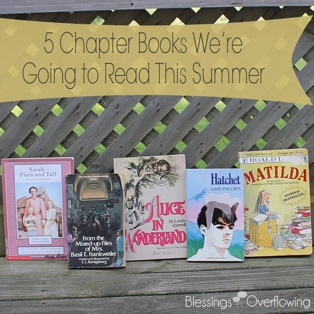 5 Chapter Books We're Going to Read This Summer