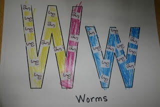 W is for Worm