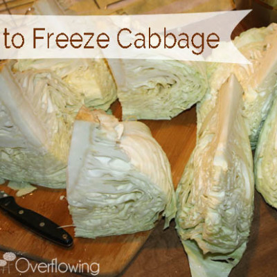 How to Freeze Cabbage