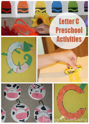 Letter C Preschool Activities small