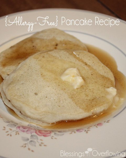 Allergy-Free Pancake Recipe