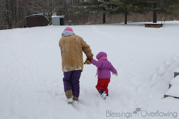 Sisters in the Snow 2-21-15