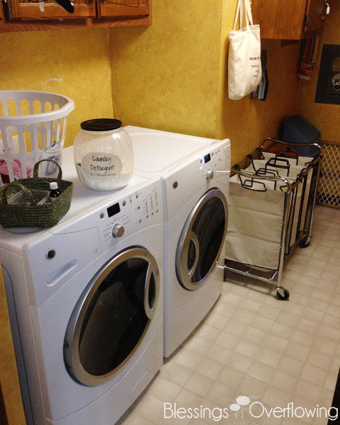 Clean Laundry Room