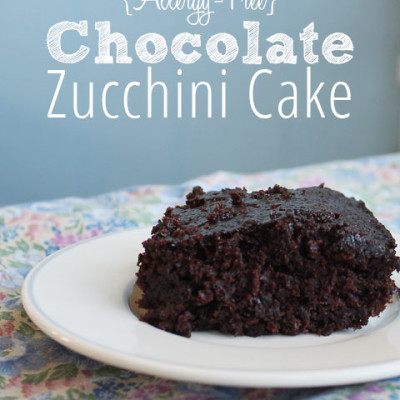 {Allergy-Free} Chocolate Zucchini Cake