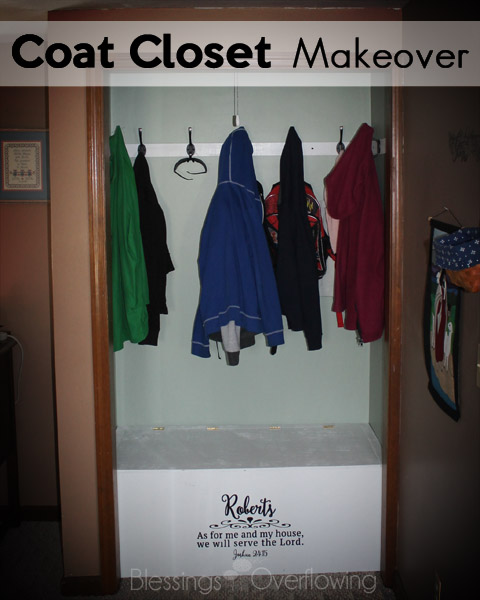 Coat Closet Makeover