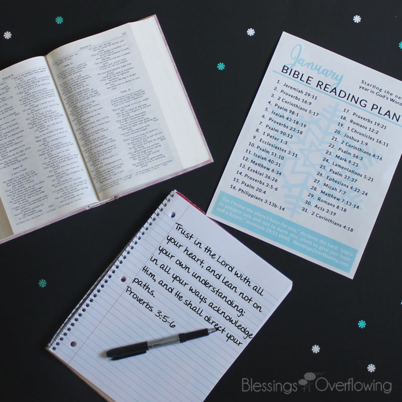 31 Bible Verses to Help You Start the New Year Off Right (Plus Get a Printable Bible Reading Plan)